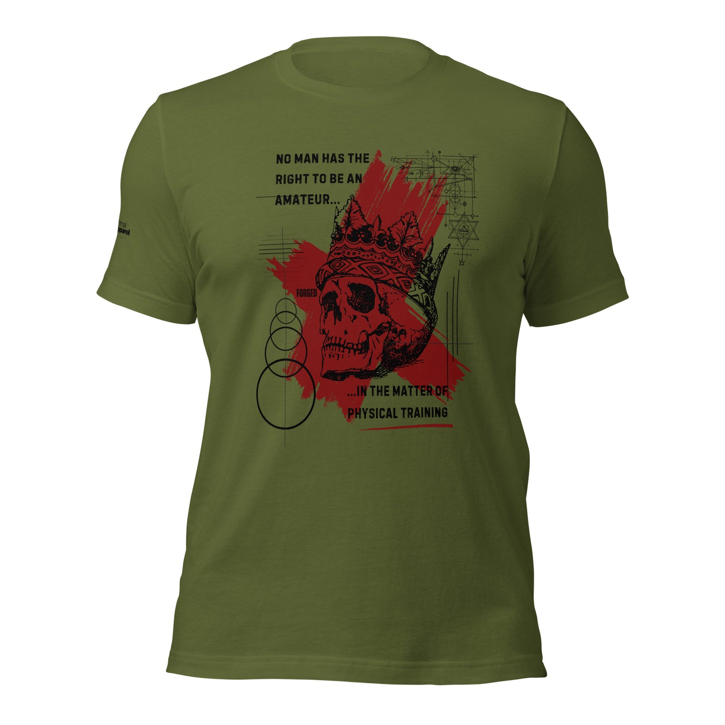 No Right To Be Amateur t-shirt