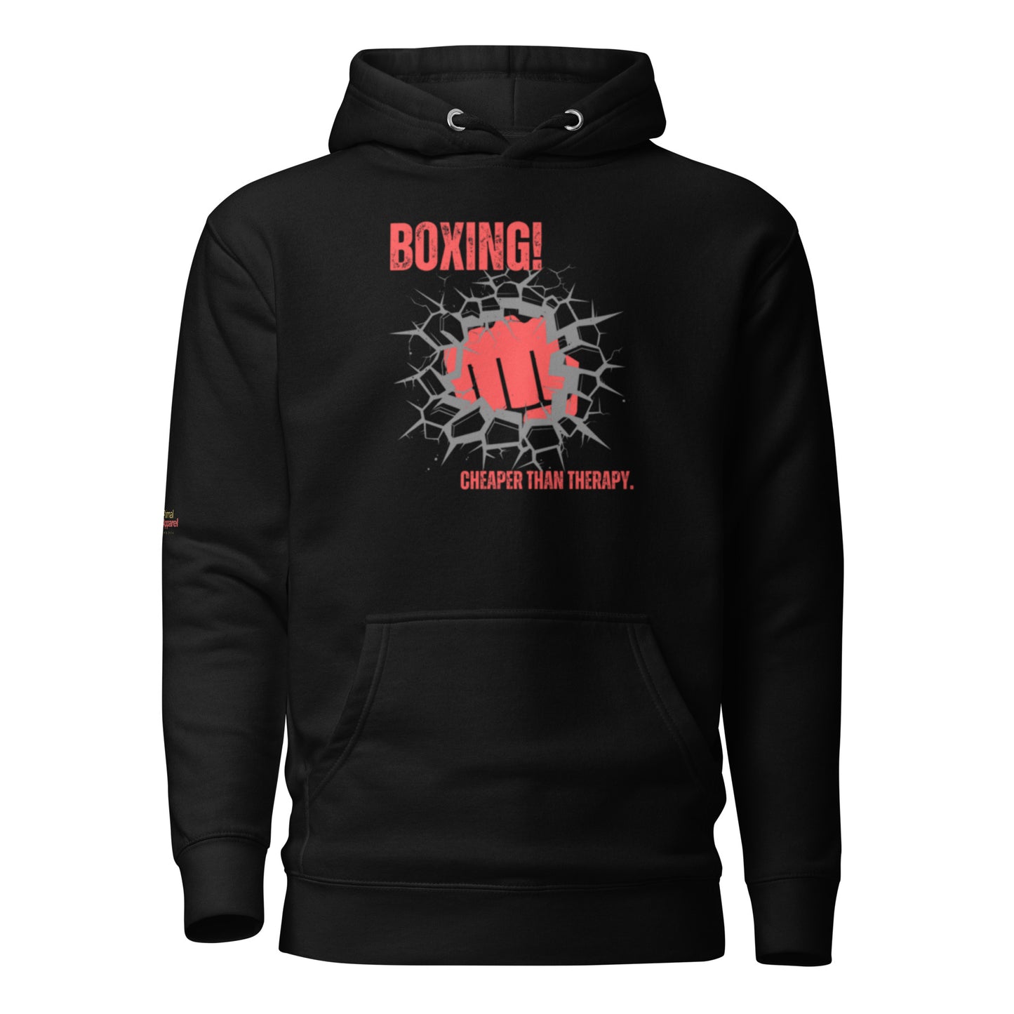 Boxing, Cheaper Than Therapy Hoodie