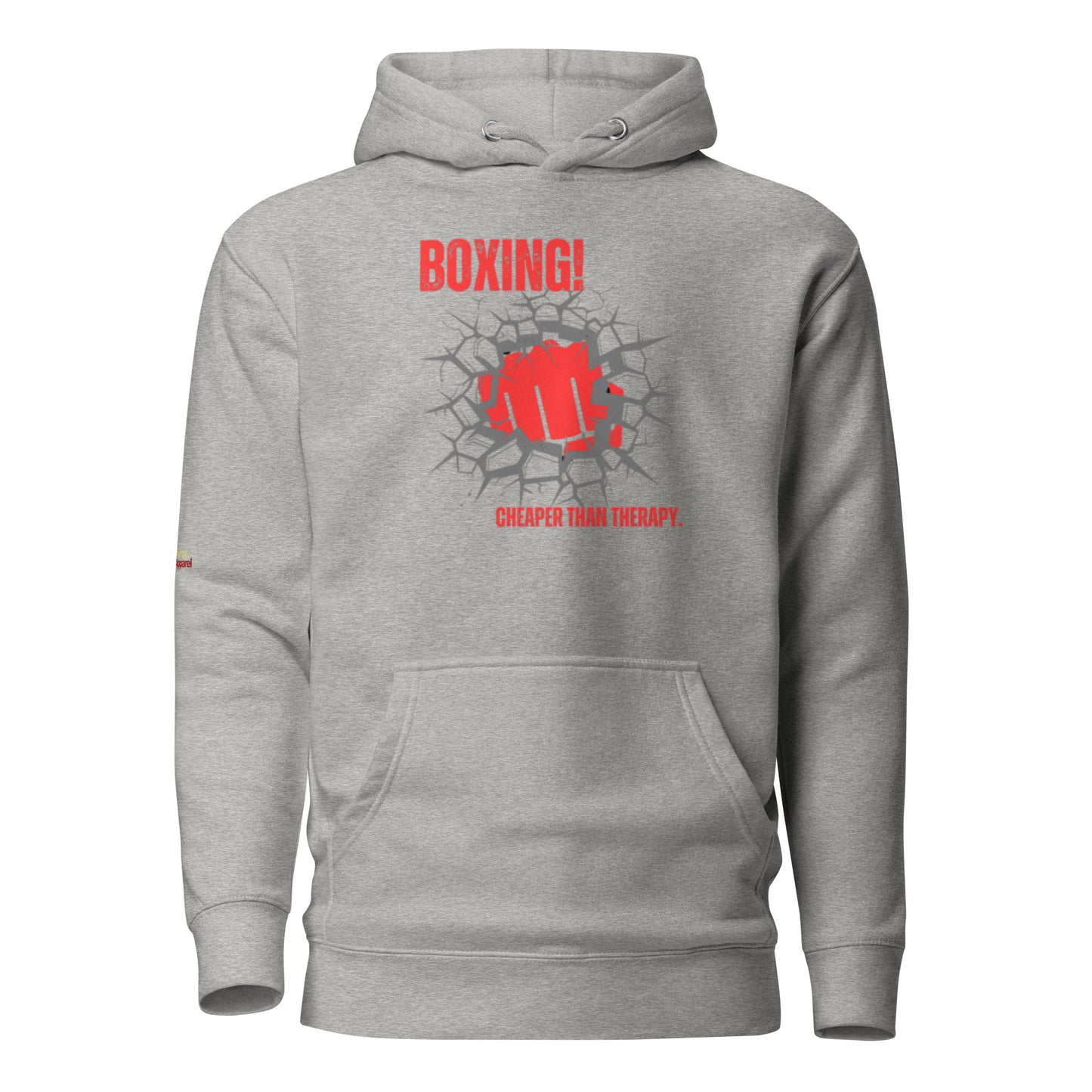 Boxing, Cheaper Than Therapy Hoodie