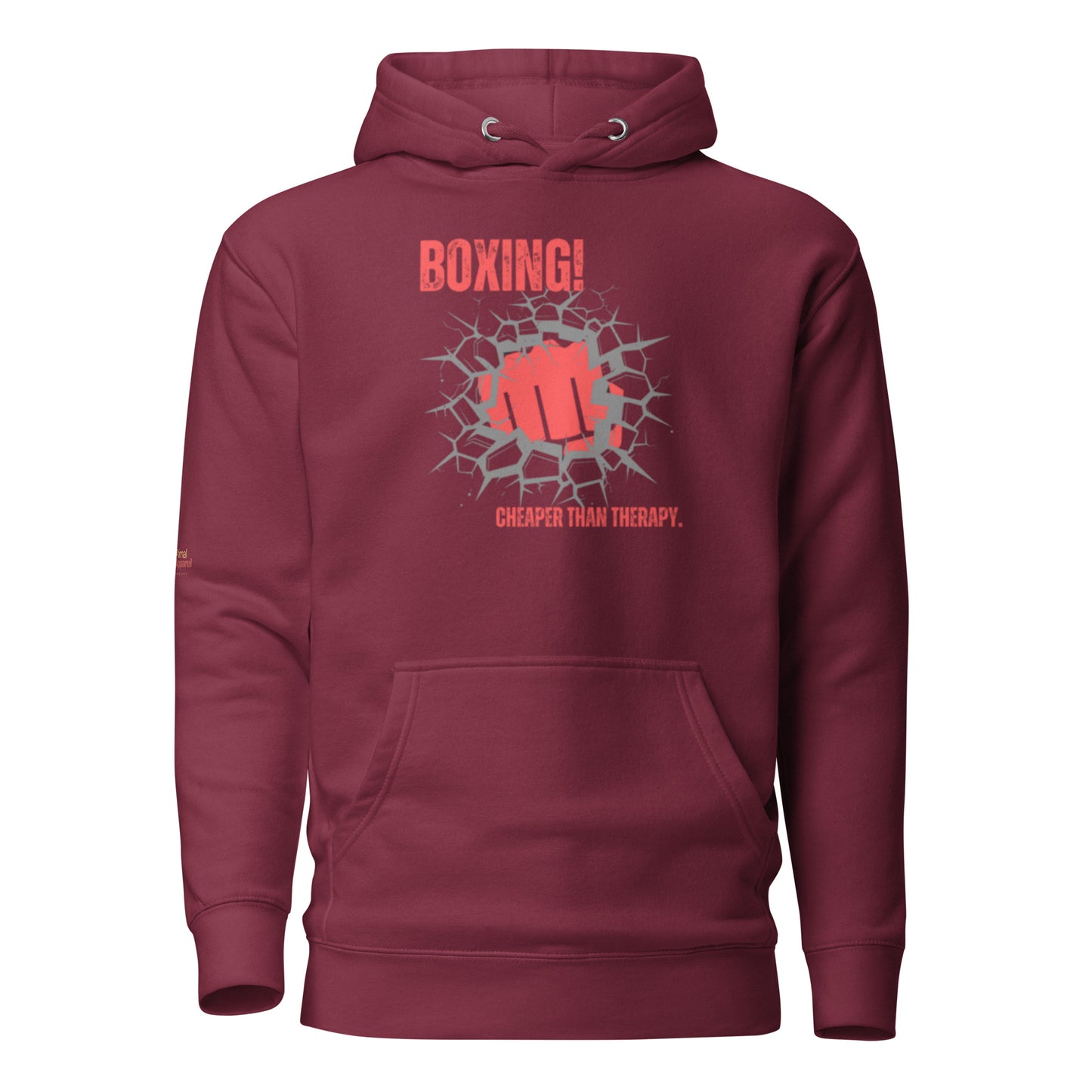 Boxing, Cheaper Than Therapy Hoodie