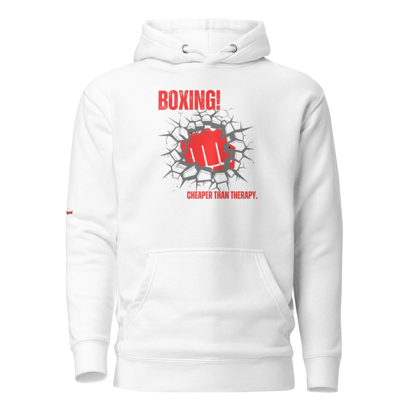 Boxing, Cheaper Than Therapy Hoodie