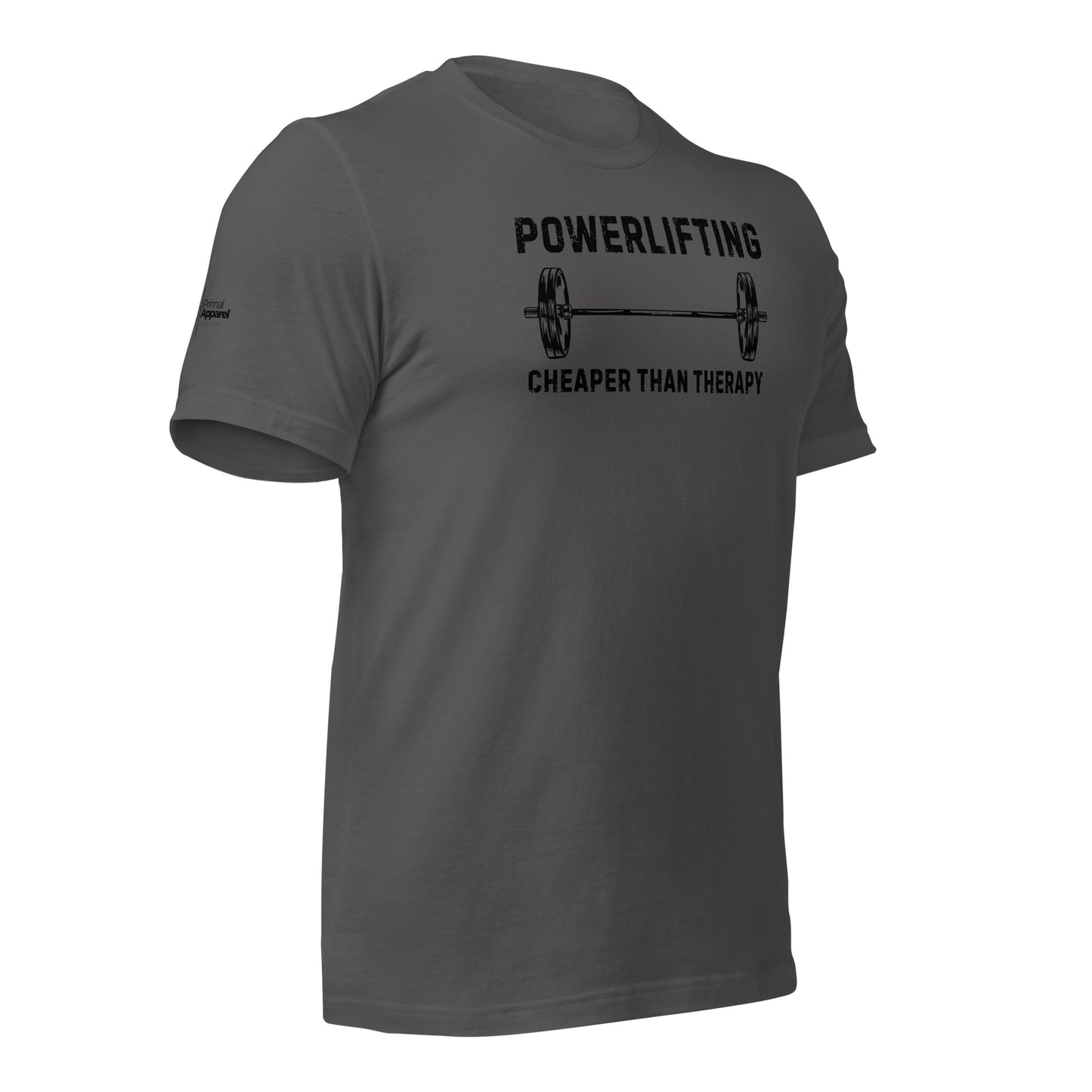 Powerlifting - Cheaper Than Therapy t-shirt