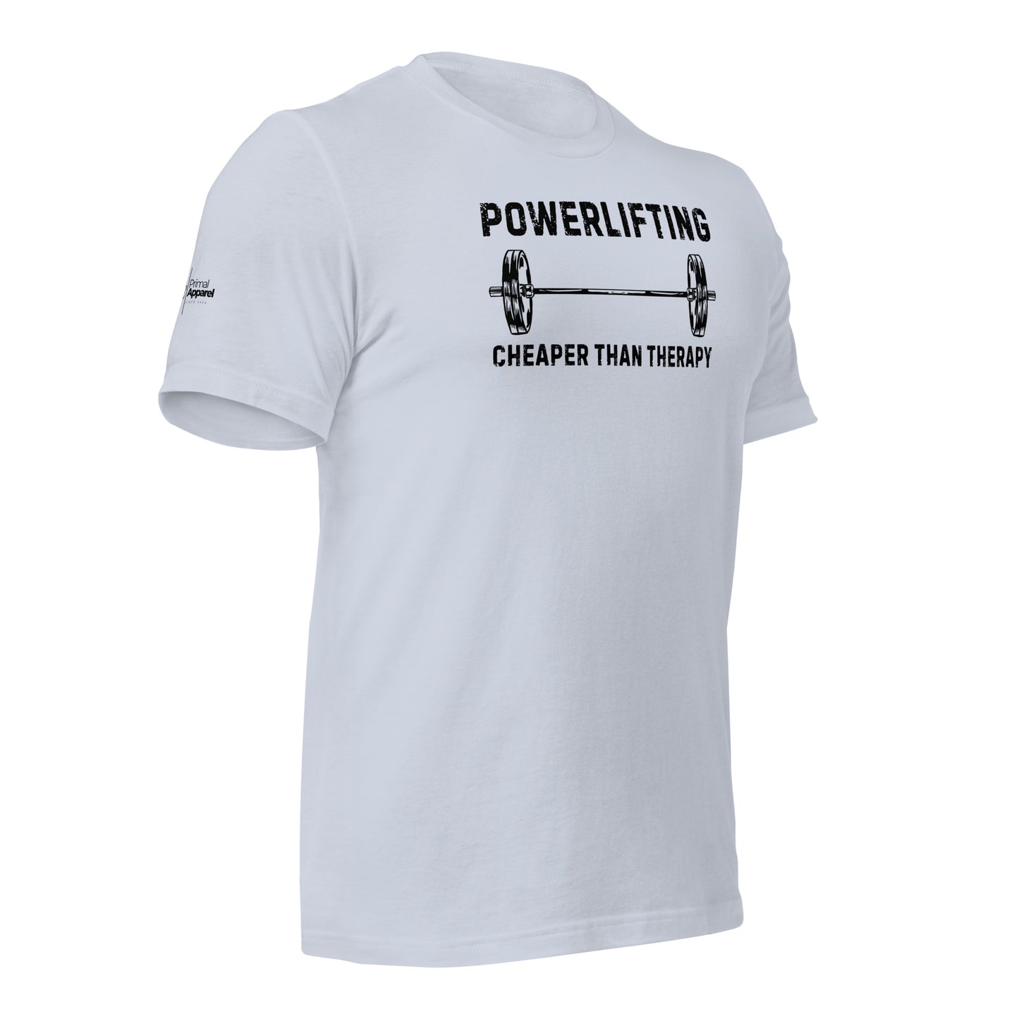 Powerlifting - Cheaper Than Therapy t-shirt